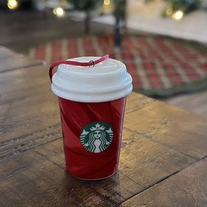 Starbucks Holiday Cup Ornament 2014